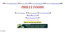 Tablet Screenshot of phillyfoods.com